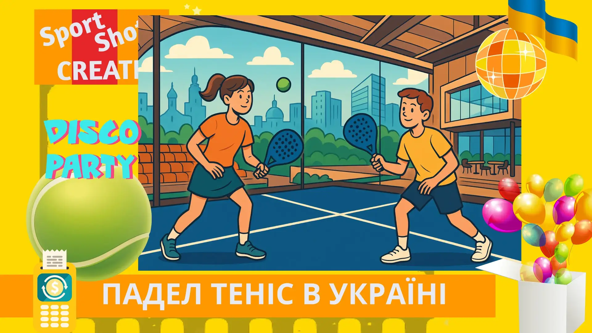 🎾 Де пограти в падел-теніс в Україні, огляд інфраструктури 2025