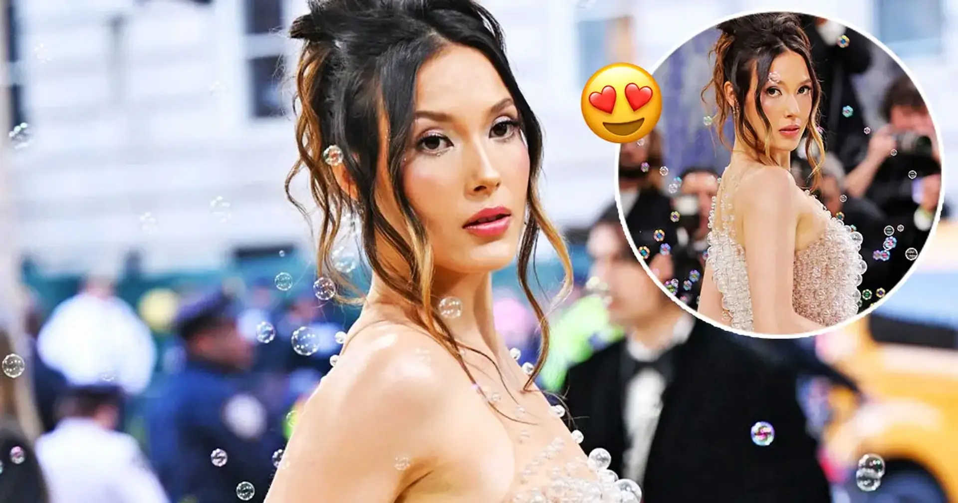 Олімпійська чемпіонка Айлін Гу стала зіркою Met Gala-2026 завдяки незвичній сукні зі спецефектами