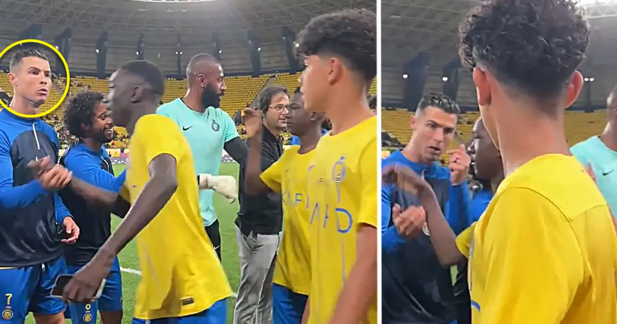 Роналду зробив зауваження своєму Кріштіану-молодшому, коли молодіжну команду «Аль-Насра» U-13 вітали з чемпіонством
