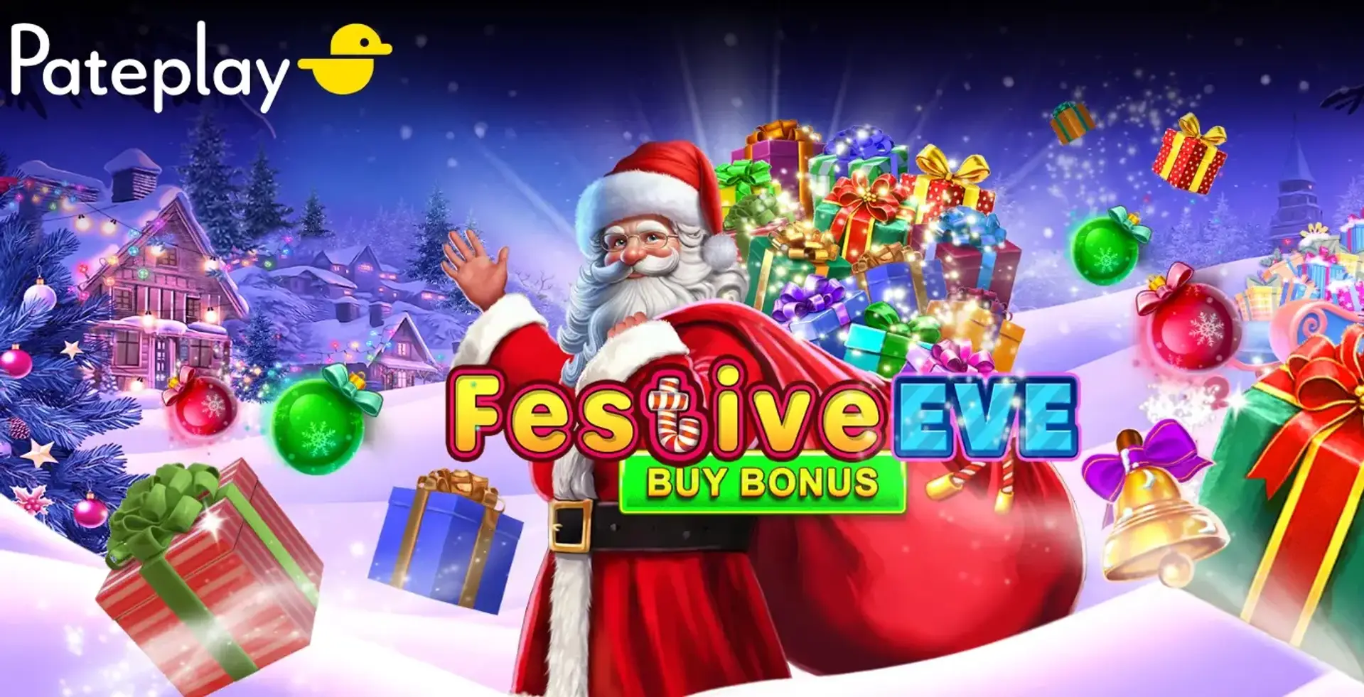 Огляд слота Festive Eve: RTP 96,34%, висока волатильність та джекпот x1905