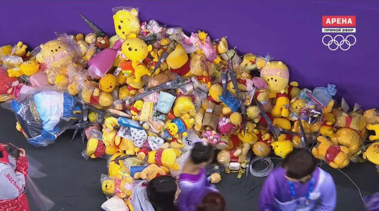 Японца Юдзуру Ханю закидали мягкими игрушками