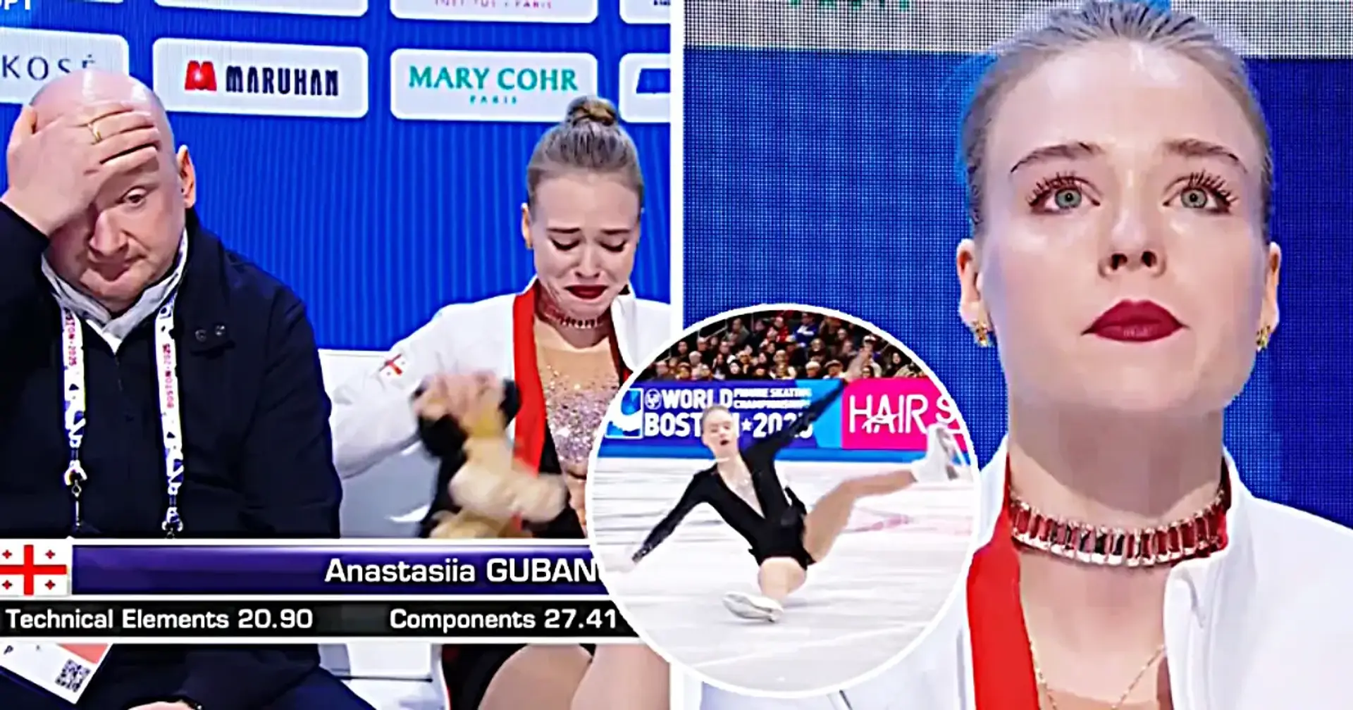 🙃 Істерика росіянки з грузинським паспортом на ЧС - чемпіонка Європи завалила всі елементи