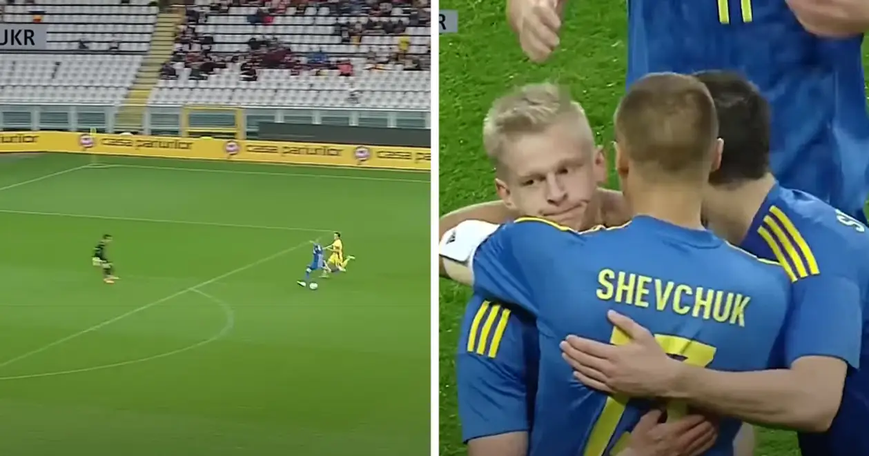Ровно 4 года назад Зинченко забил дебютный гол за сборную Украину