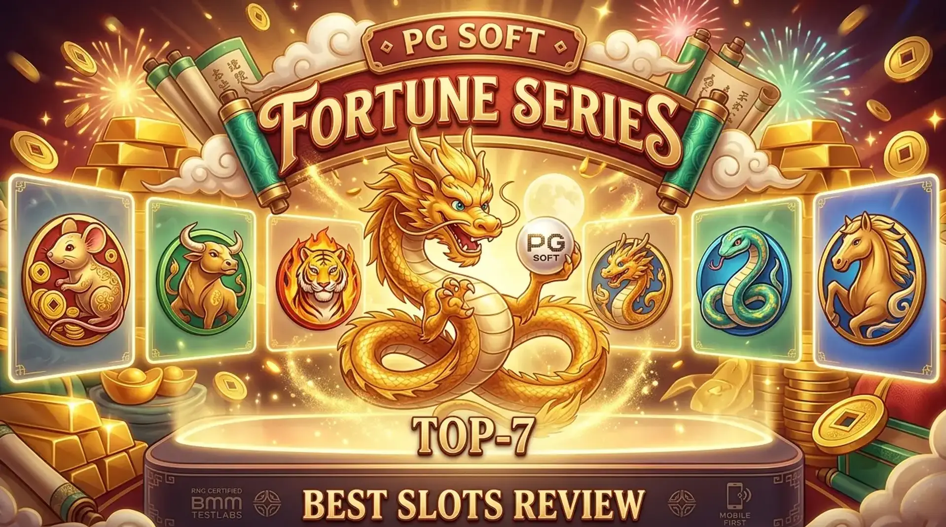 Огляд усіх ігор серії Fortune Series від PG Soft: топ-7 найкращих слотів Fortune