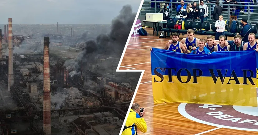 «Врятуйте Азовсталь». Важливий меседж від українських баскетболістів після перемоги на Дефлімпіаді