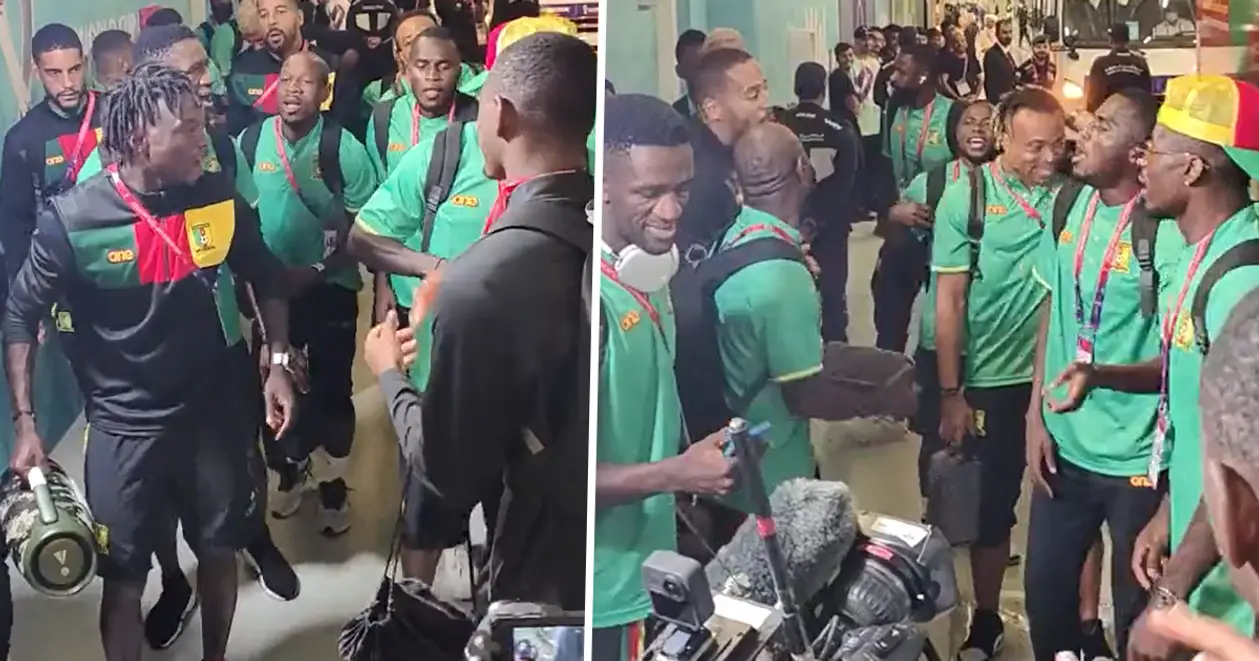 🔥 Пісні й запальні танці: гравці збірної Камеруну мають особливий вайб (Відео)