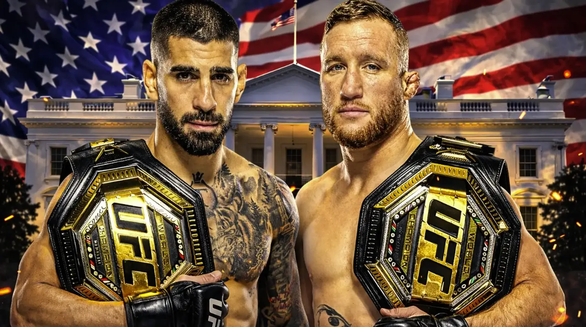 Топурія - Гейджи: коефіцієнти на бій UFC White House