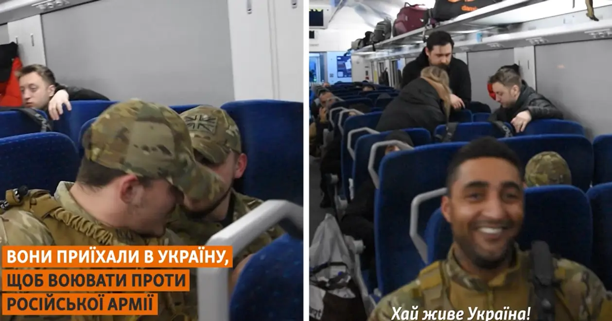 «Хай живе Україна». Британські добровольці прибувають до України, щоб разом боротися з окупантом