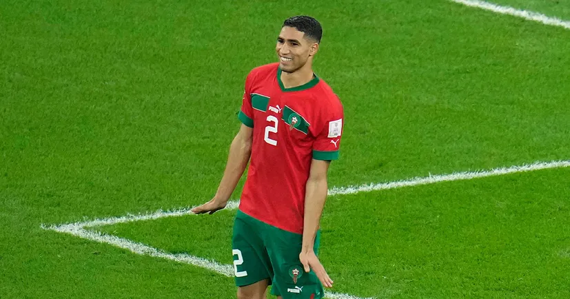 Головна зірка Марокко – Ашраф Хакімі: був не потрібен «Реалу», міг грати за Іспанію, святкує перемоги з мамою