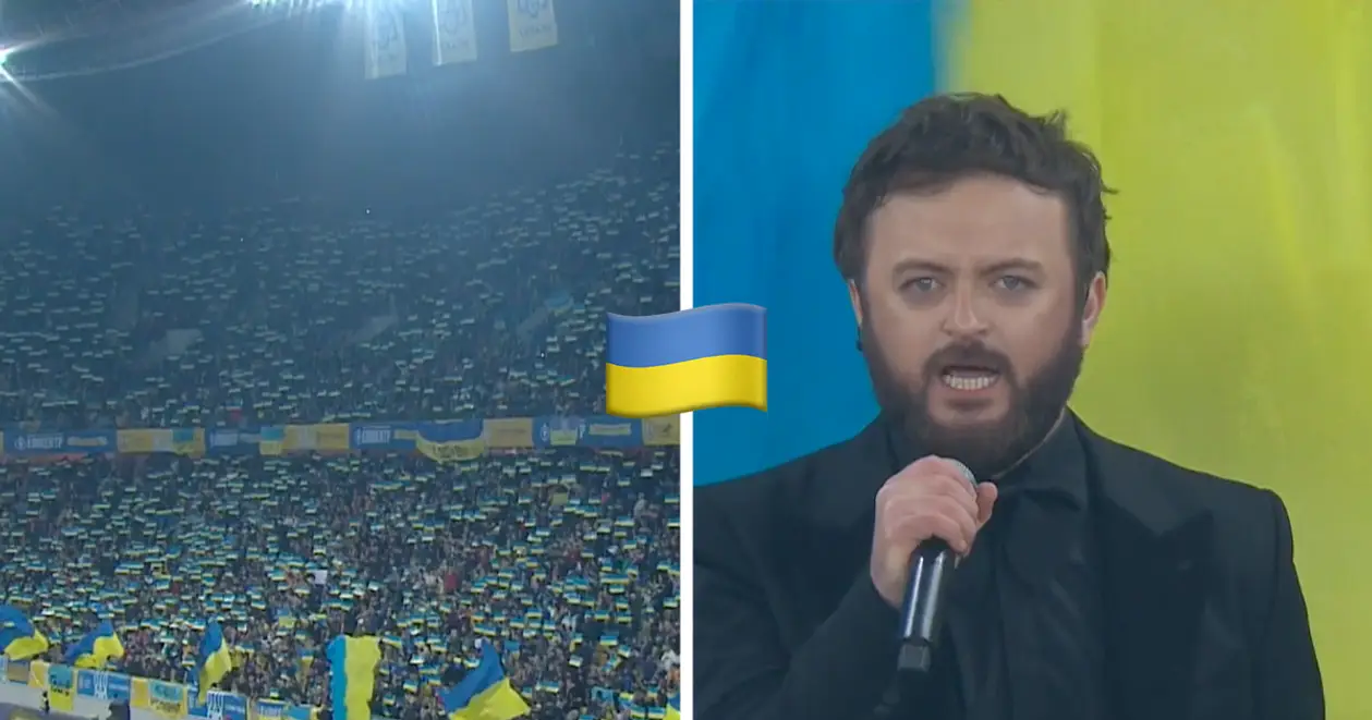 Когда перехватывает дыхание. DZIDZIO на высшем уровне исполнил гимн Украины