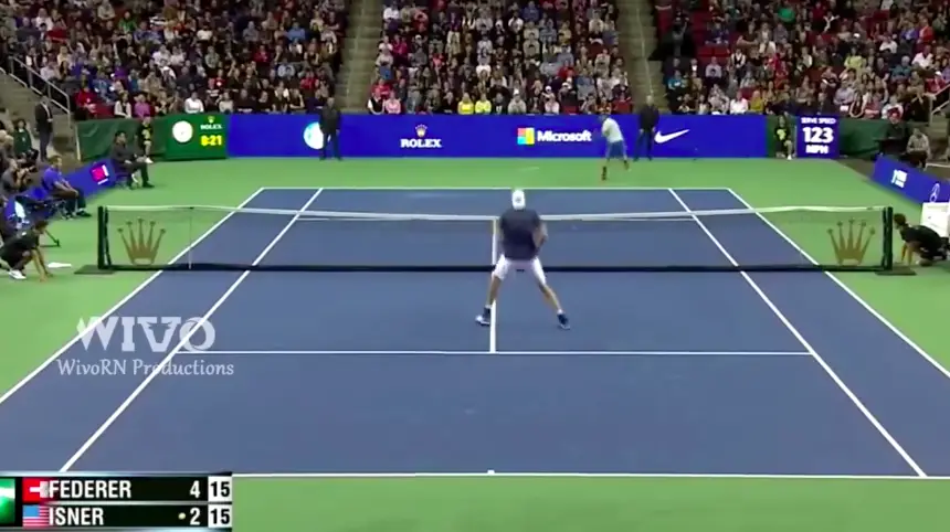 Потрясающий розыгрыш Федерера, который перевернет ваше представление о теннисе