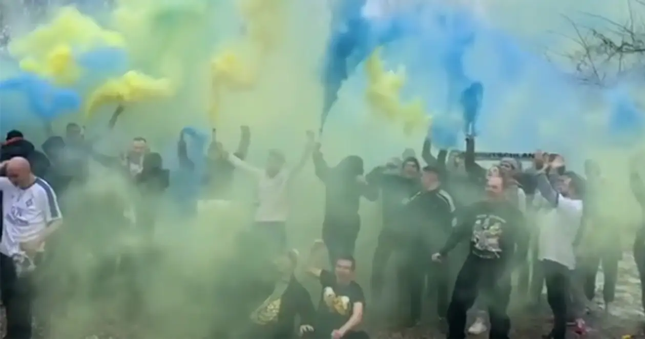 Желто-синие цвета и известные заряды. Как в Харькове отпраздновали 95-летие «Металлиста»