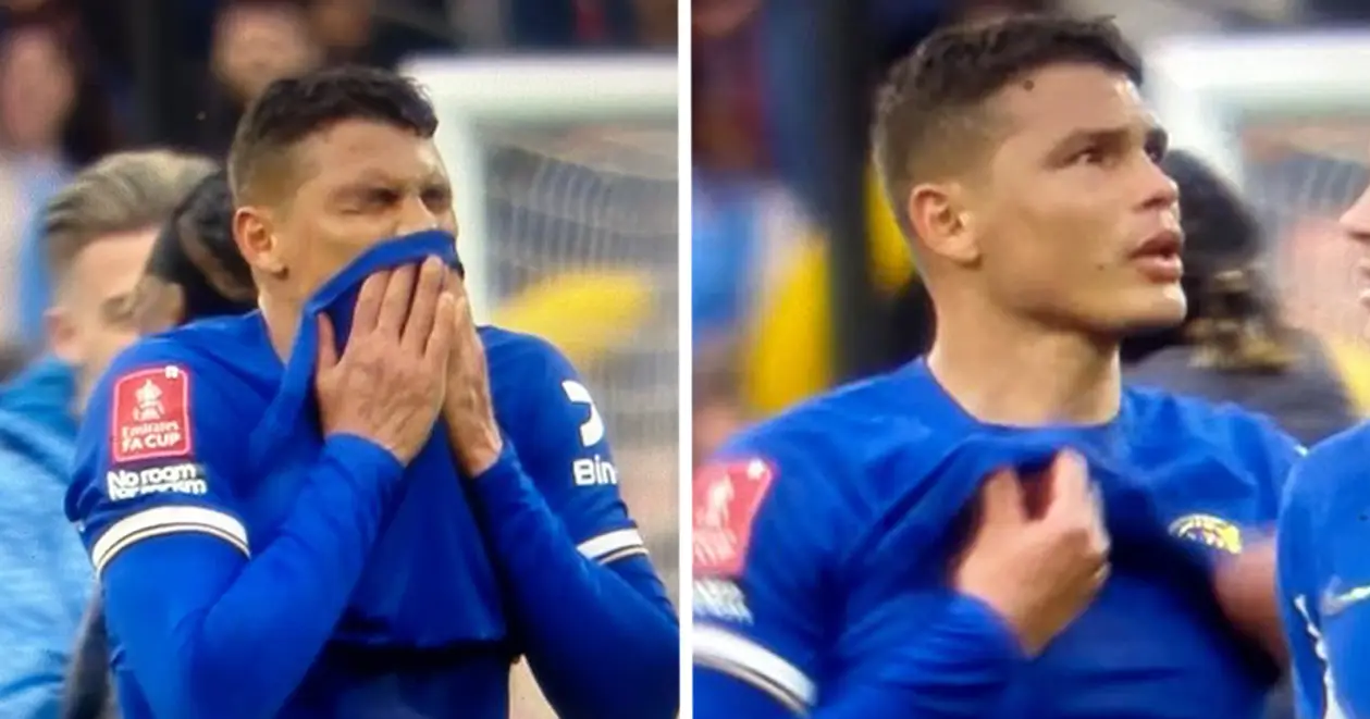 Фани «Челсі» лютують через поведінку одного з гравців клубу, коли Тіагу Сілва плакав після поразки