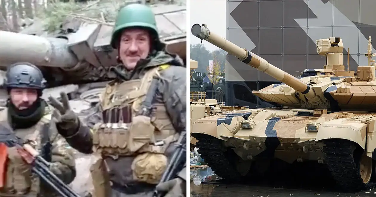 Ленд-ліз працює. ЗСУ захопили новітній російський танк Т-90М «Прорив» (ВІДЕО)