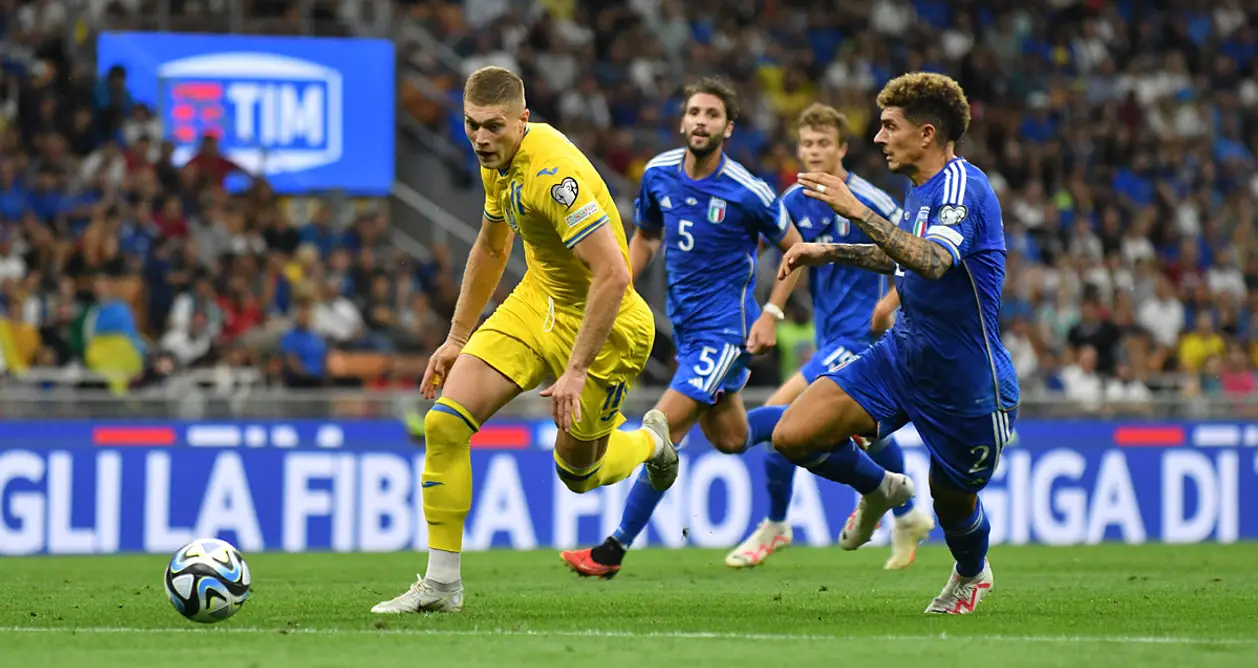 Букмекери не вірять у шанси збірної України випередити Італію у кваліфікації Євро-2024