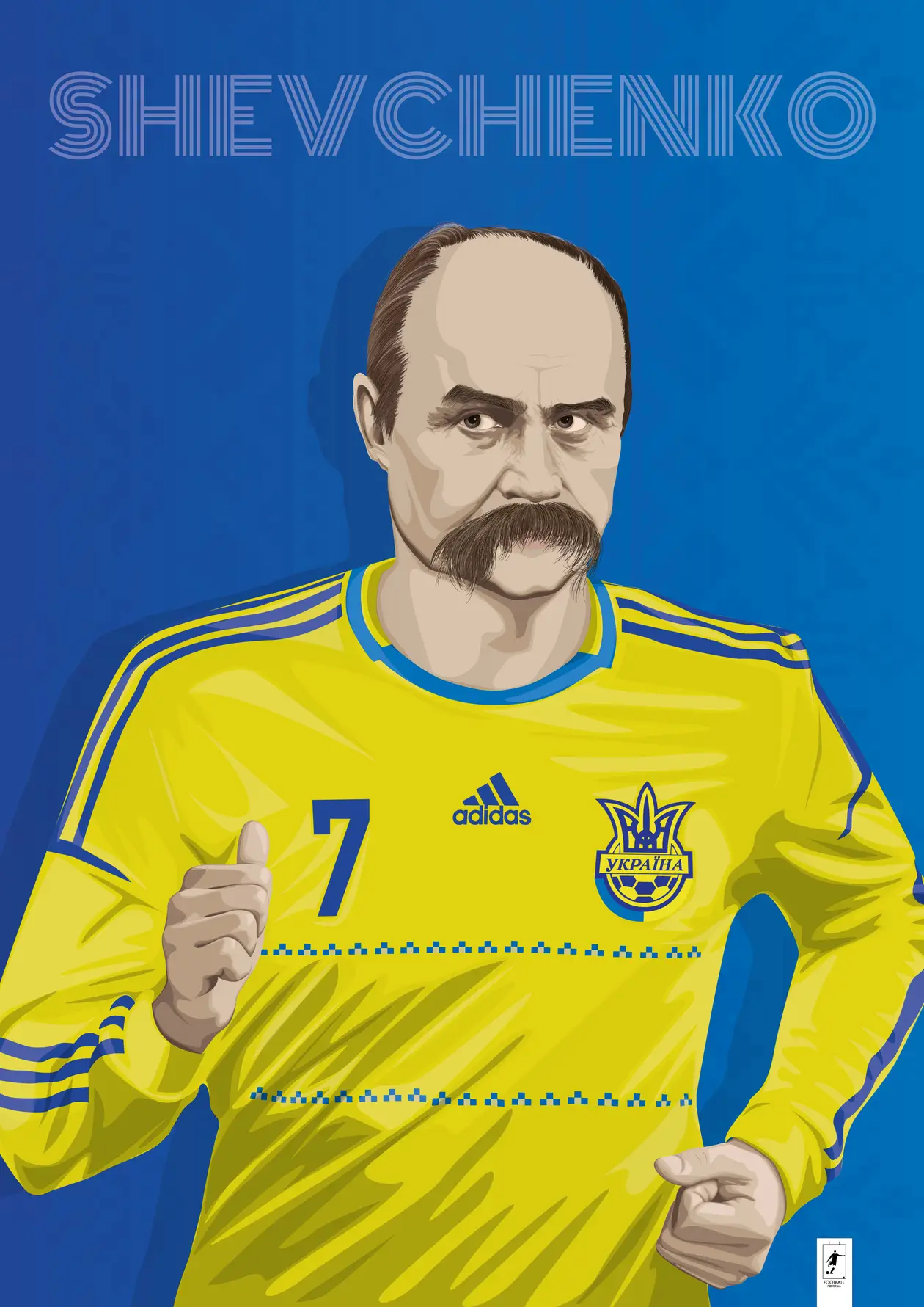 Постер «Тарас Шевченко | збірна України»