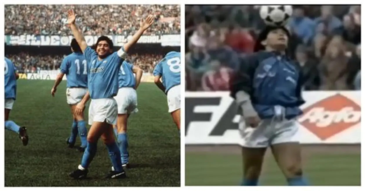 32 года назад Диего Марадона выдал лучшую разминку в истории футбола!