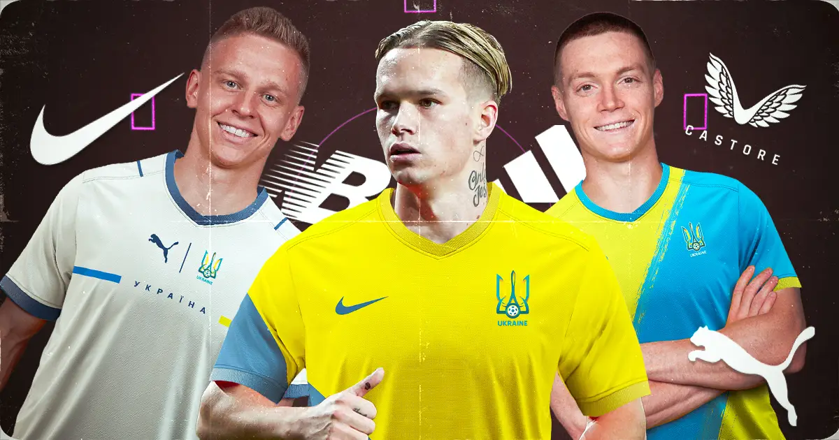 5 концептів форми збірної України від відомих брендів на заміну Joma