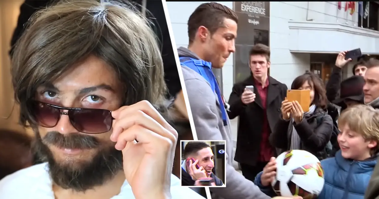 🤩 Роналду загримували в безхатька, а далі португалець пішов грати у футбол на вулицях Мадриду: хлопчак навіть не підозрював, з ким пасується (ВІДЕО)