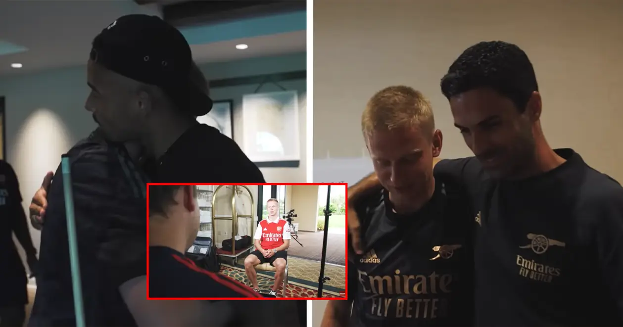 Перші кадри Зінченка в «Арсеналі». Знайомство з одноклубниками, підписання контракту, особливе вітання з Артетою та Жезусом 🔴