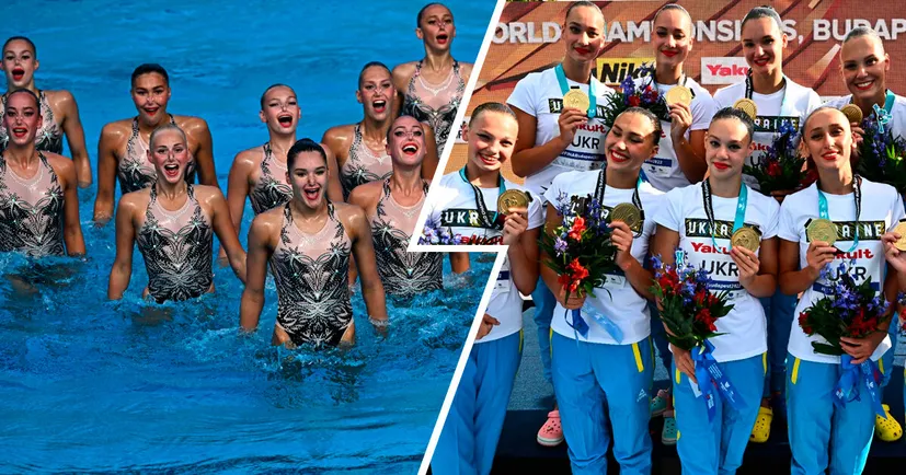🥇 Збірна України з артистичного плавання – чемпіонки світу! Ідеально виступили в довільних комбінаціях (+відео)