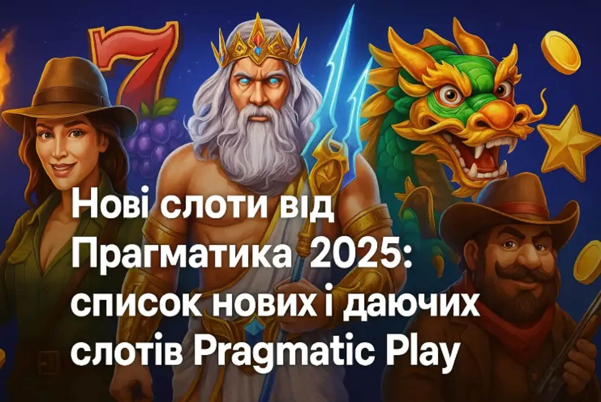 Нові слоти від Прагматика 2025: список нових і даючих слотів Pragmatic Play