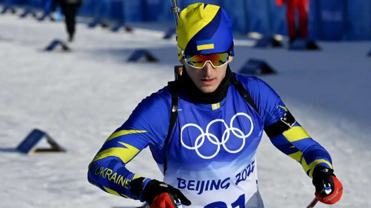 Украина стала 9-й в мужской эстафете в биатлоне на Олимпиаде в Пекине
