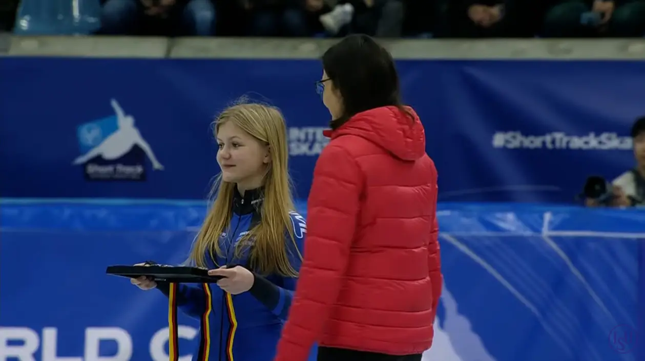 Бачили? Українка Катерина Соловйова взяла участь в церемонії нагородження 5-го етапу Кубку Світу