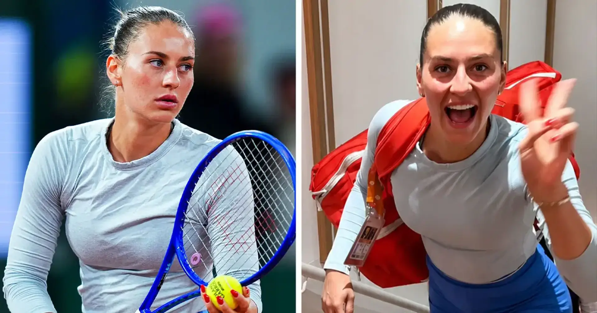 🔥 Чемпіонка Мадриду Костюк провела перше тренування на корті «Ролан Гаррос»