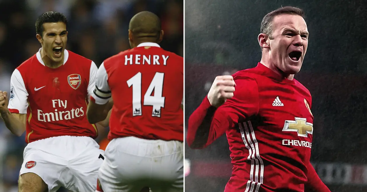 👀 Лише два гравці «Арсенала»: ван Персі назвав 6 найкращих гравців, з якими він грав в одній команді