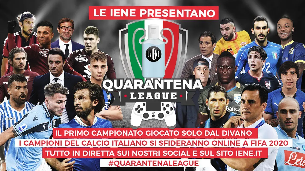 Сегодня на канале Italia 1 выйдет новое шоу «Лига карантина»