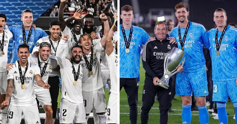 Лунін здобув ще один трофей у складі «Реала» — Суперкубок УЄФА ✅