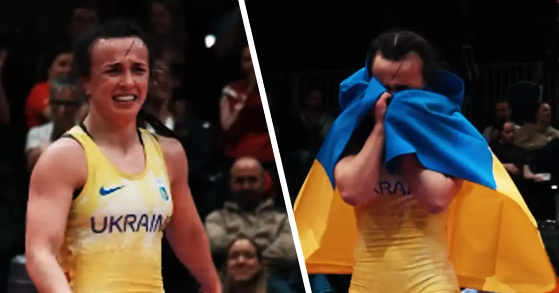 🥇🥹 Золоті емоції та піднесений стяг: камери зафіксували радість Лівач після другої перемоги на ЧЄ в кар'єрі