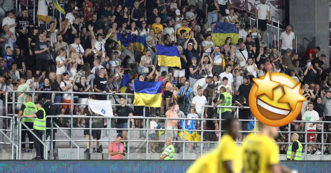 👏 Безцінна підтримка для «Динамо» на матчах в Румунії 