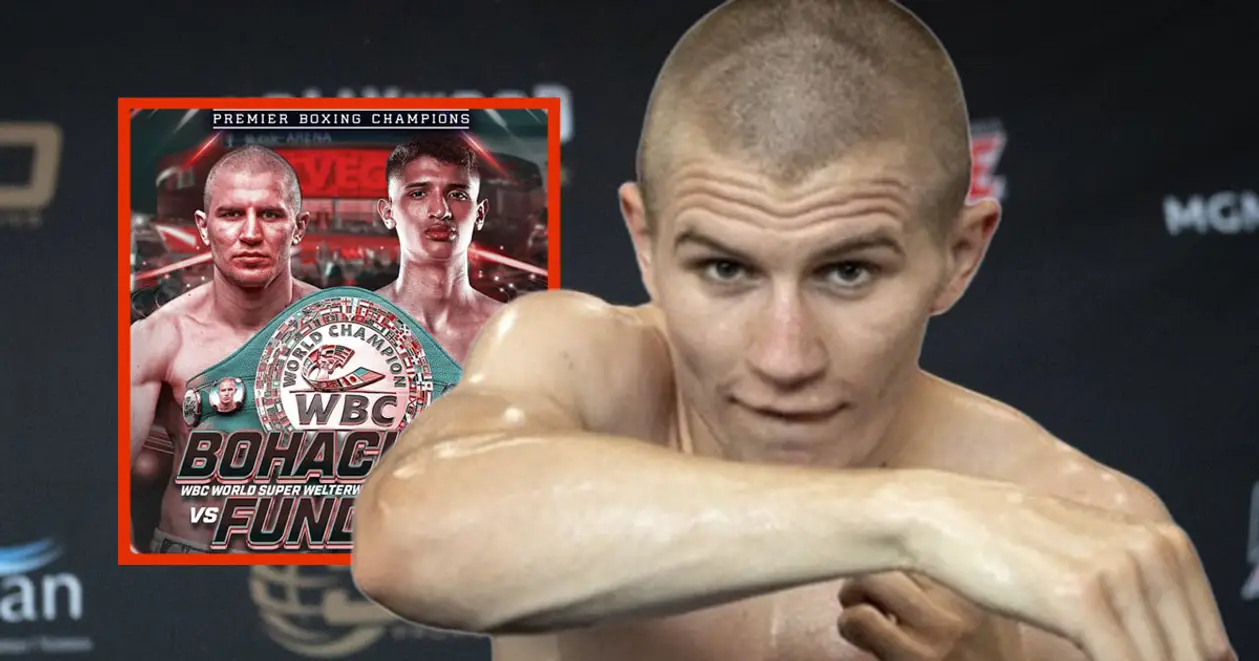 ФОТО: зʼявився офіційний постер бою Богачук – Фундора за титул WBC у першій середній вазі