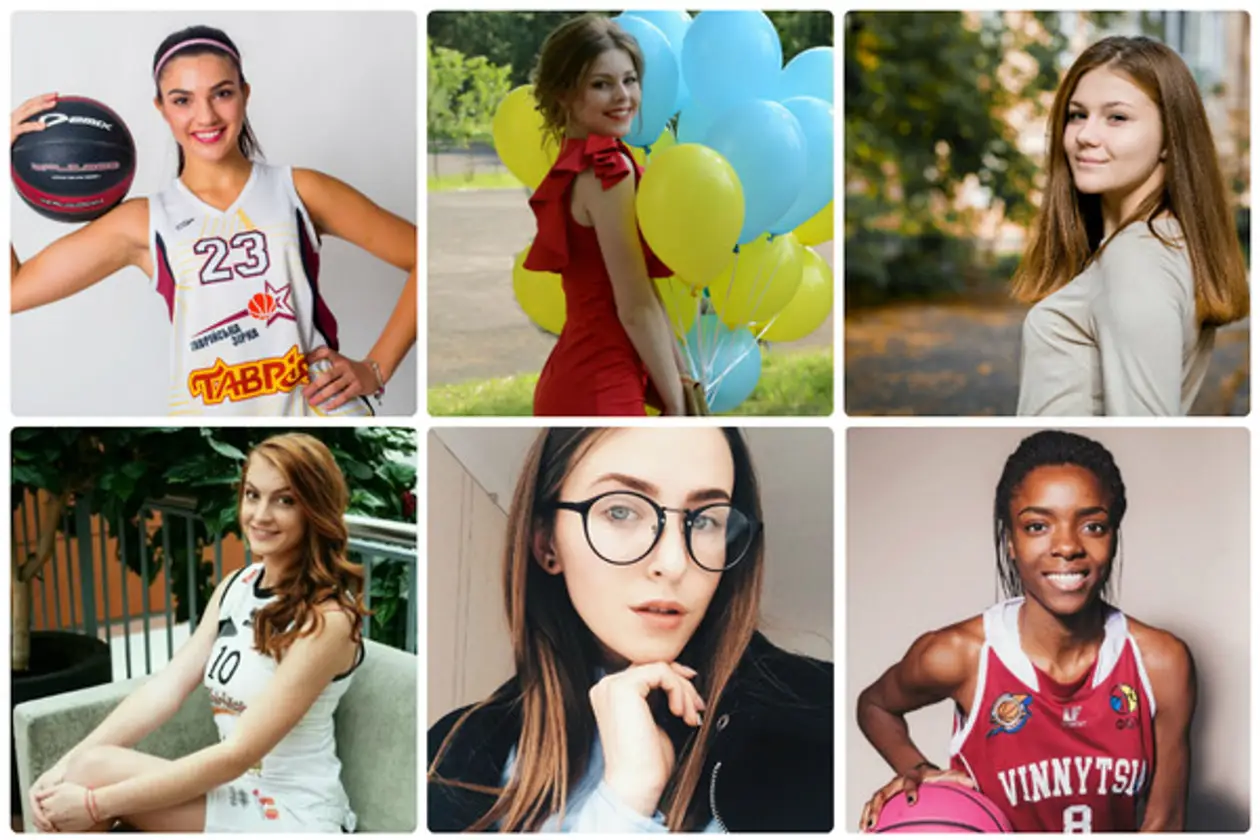 Самые красивые баскетболистки чемпионата Украины
