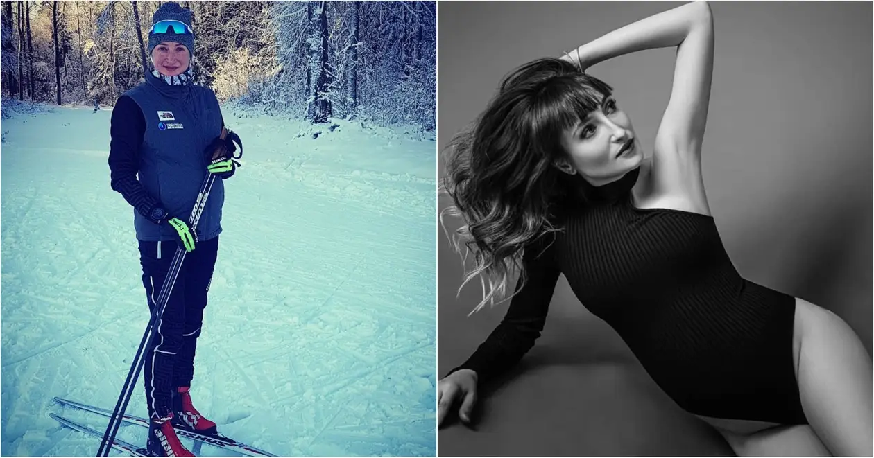«2 часа на лыжах и 26 км». Абрамова показала, как занимается спортом на 39 неделе беременности