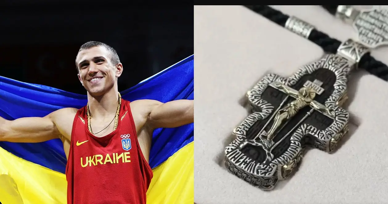 Ломаченко переплавил часть золотых медалей для нательного креста отцу. Этим занялась ювелирная компания из Костромы