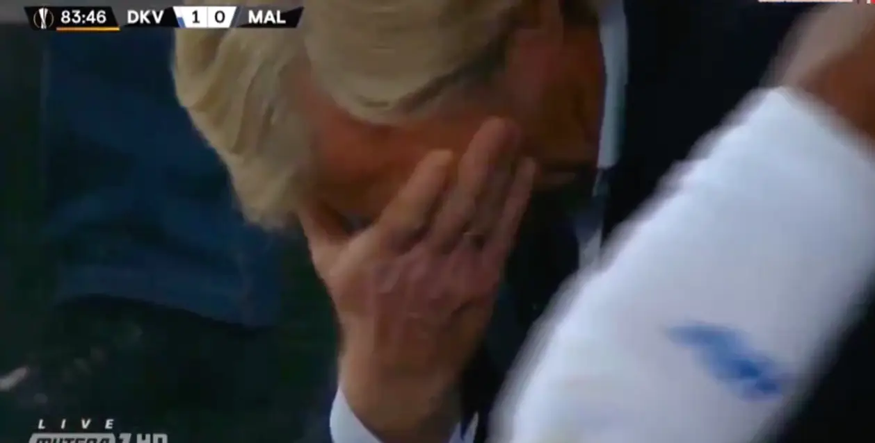 Слезы Михайличенко после победного гола Буяльского