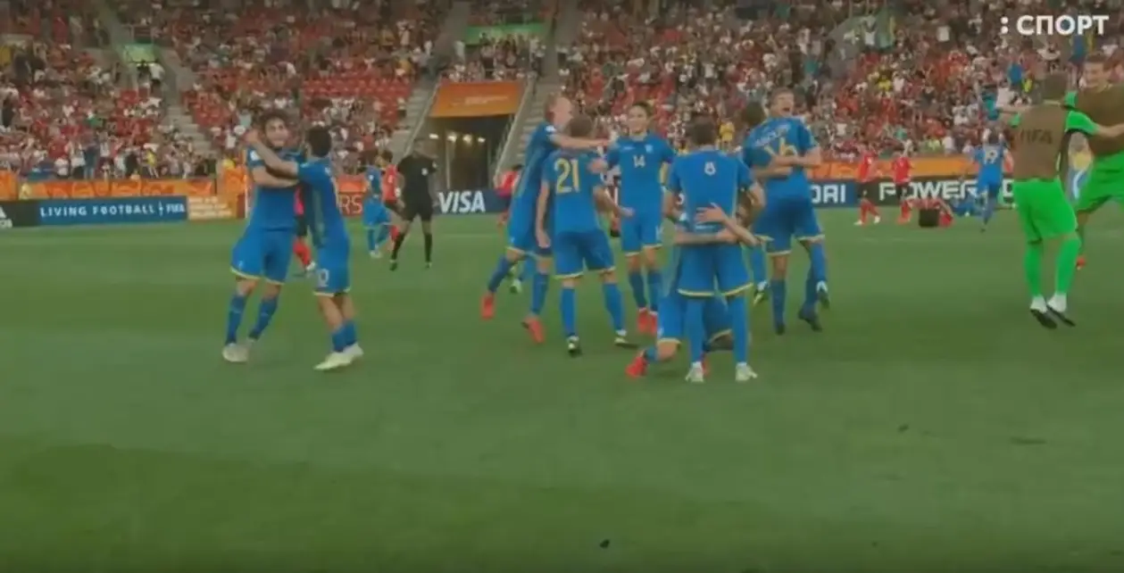 Видео дня: финальный свисток и эмоции игроков сборной Украины – это нечто