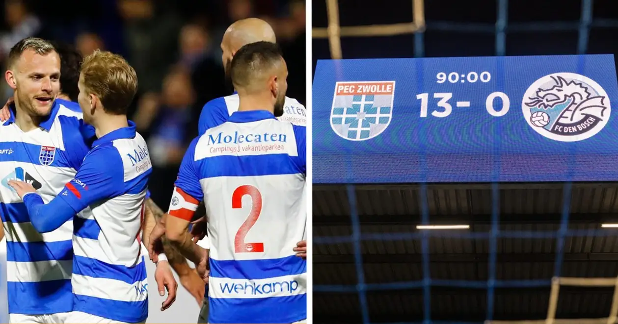 🤯Гольова феєрія у Нідерландах: матч закінчився з рахунком 13:0 (ВІДЕО)