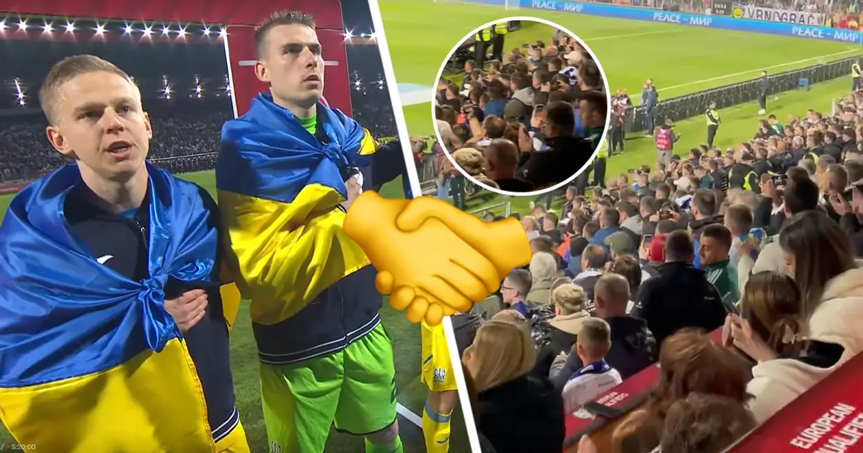 🤝 Боснійські вболівальники супроводжували національний гімн України оплесками 