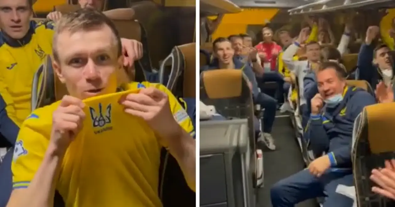 «Червона рута» в автобусі після матчу. Як гравці збірної України з футзалу раділи виходу в півфінал Євро-2022