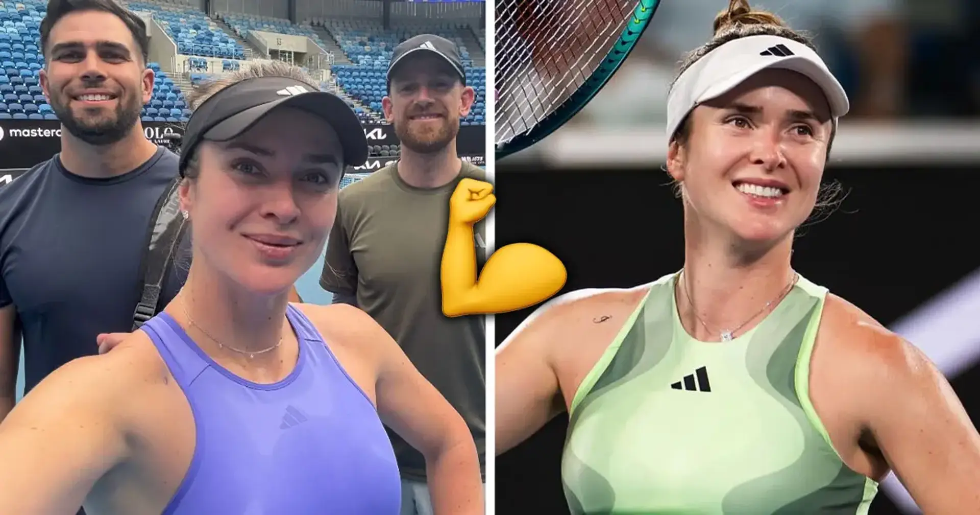 Світоліна вже на кортах Australian Open: готується до першого старту після операції