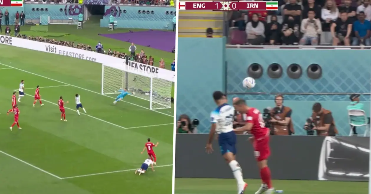 🔥 Збірна Англії трощить Іран: після першого тайму рахунок уже 3:0 (Відео)