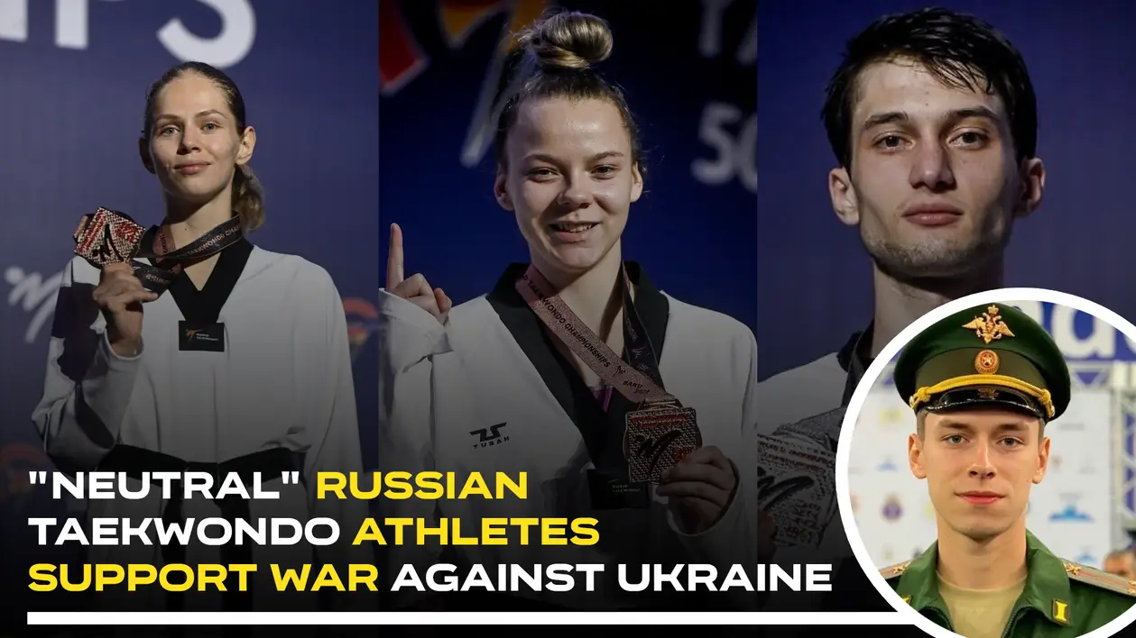 Викрито нову групу російських тхеквондистів (призерів Чемпіонату світу та Олімпіади), які підтримують війну проти Україн