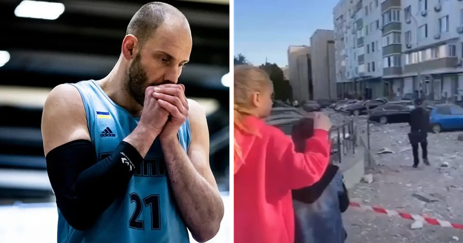 😭 «Як ви взагалі вижили?» Капітан «Дніпра» поділився відео, де діти підтримують один одного під зруйнованим будинком після нічного обстрілу Києва