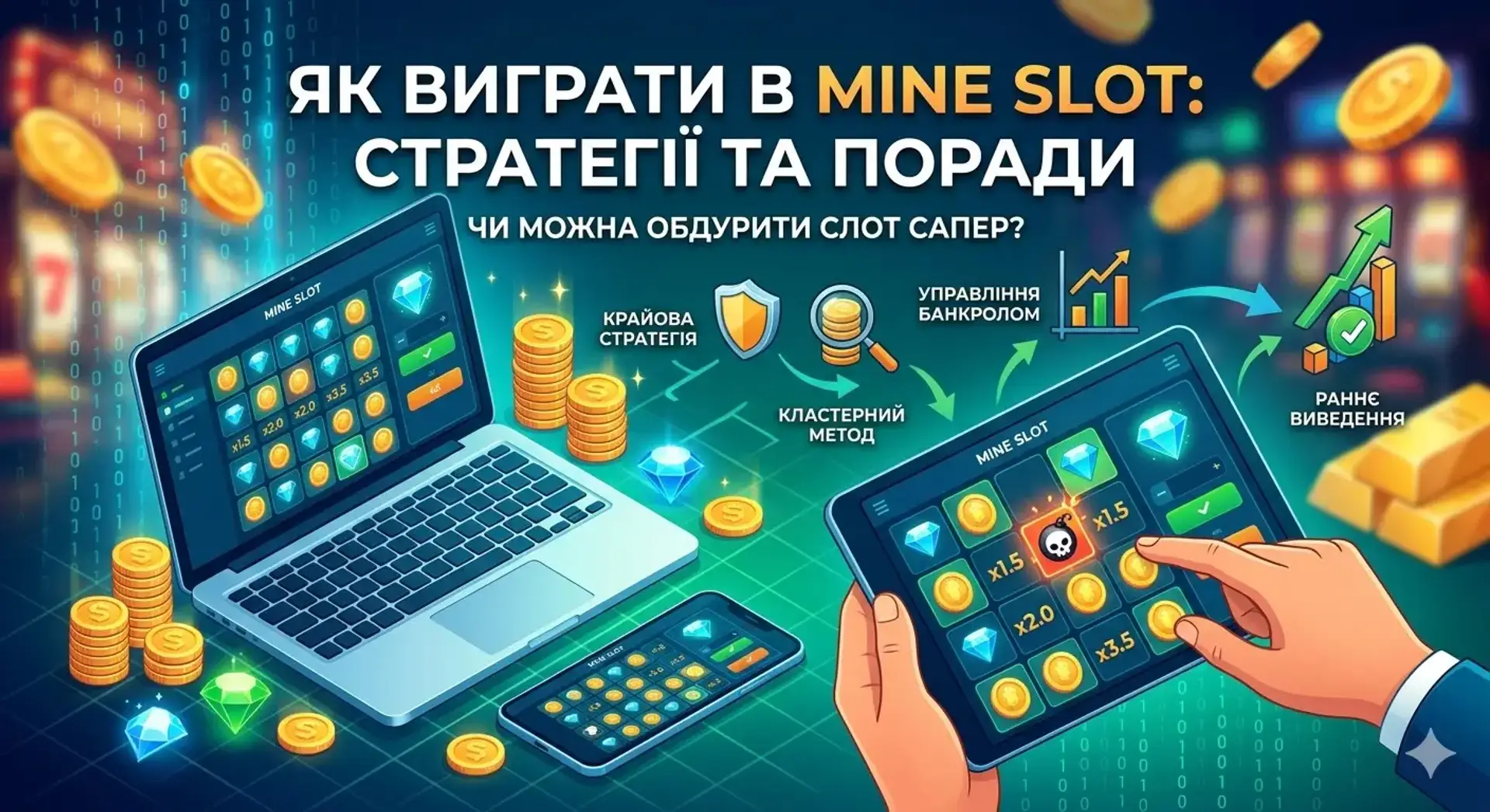 Як виграти в Mine Slot: стратегії для успішної гри в Mine Slot, чи можна обдурити слот Сапер