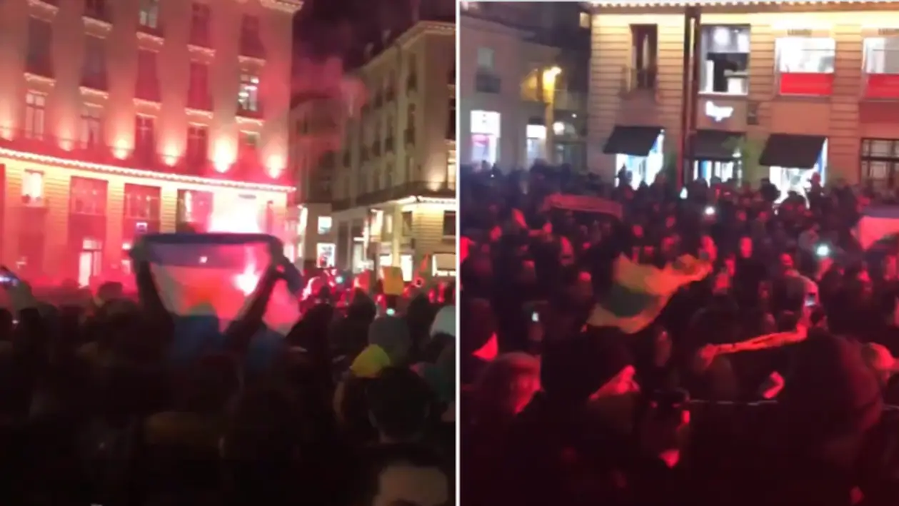 Фанаты «Нанта» собрались в центре города и скандировали имя пропавшего Салы