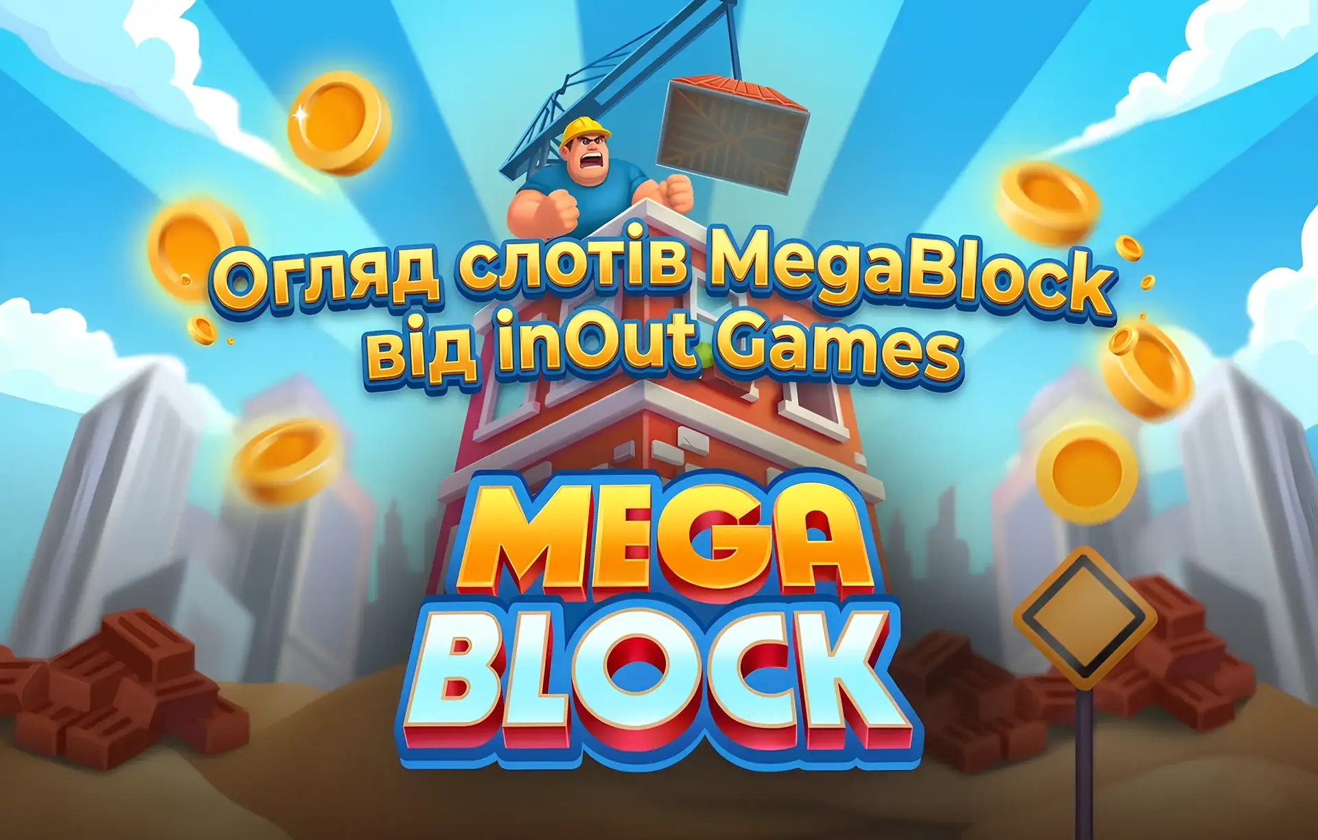 Огляд слотів MegaBlock від inOut Games: як грати, де знайти гру MegaBlock